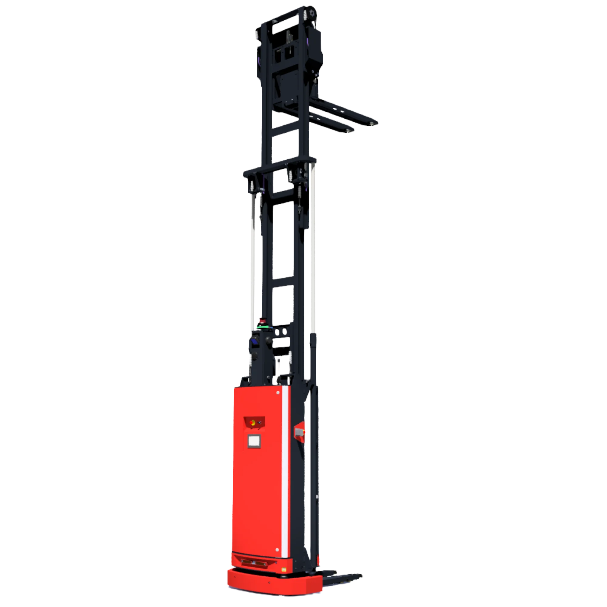 Stacker AGV voor geautomatiseerde opslag
