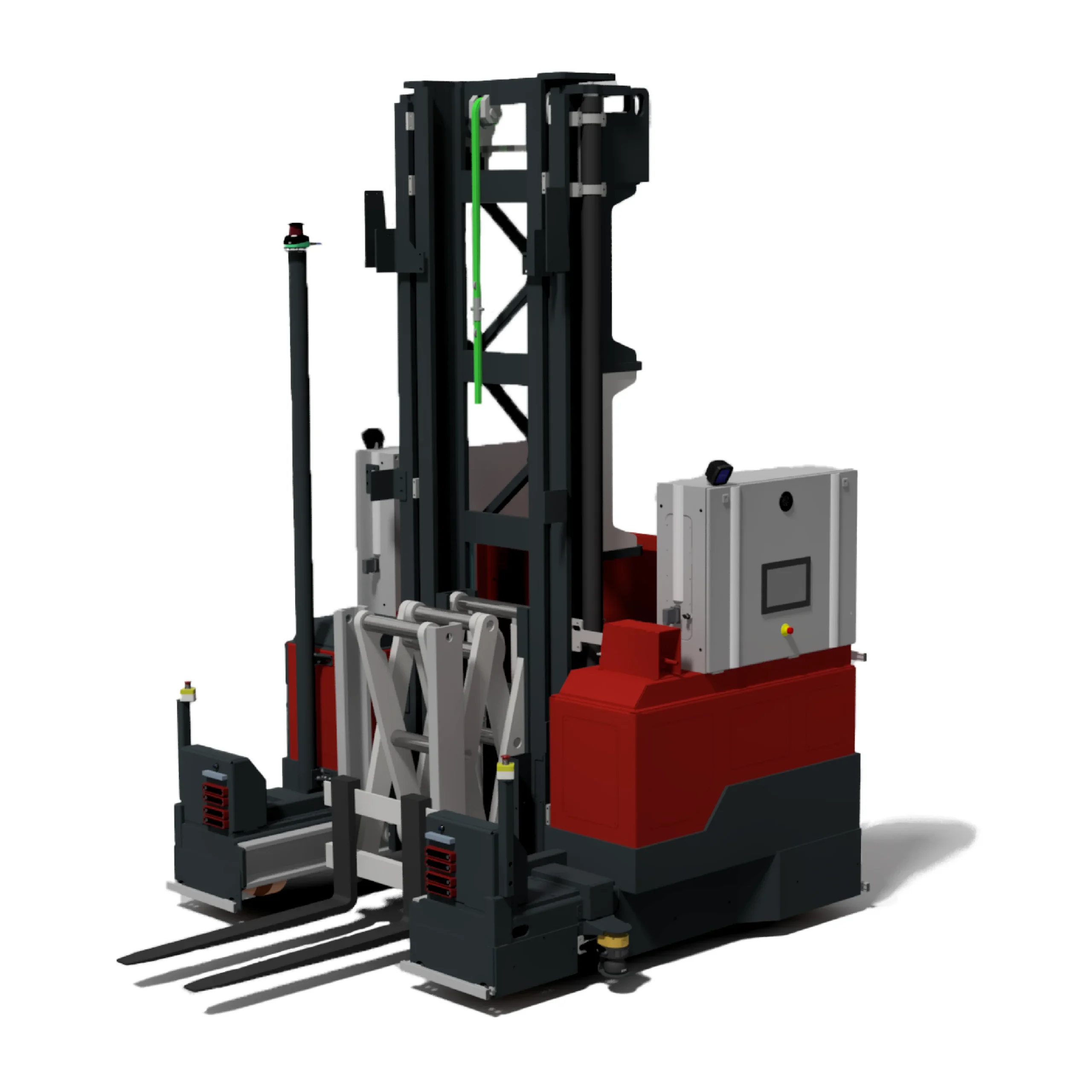 Double Deep AGV voor hoge opslagcapaciteit