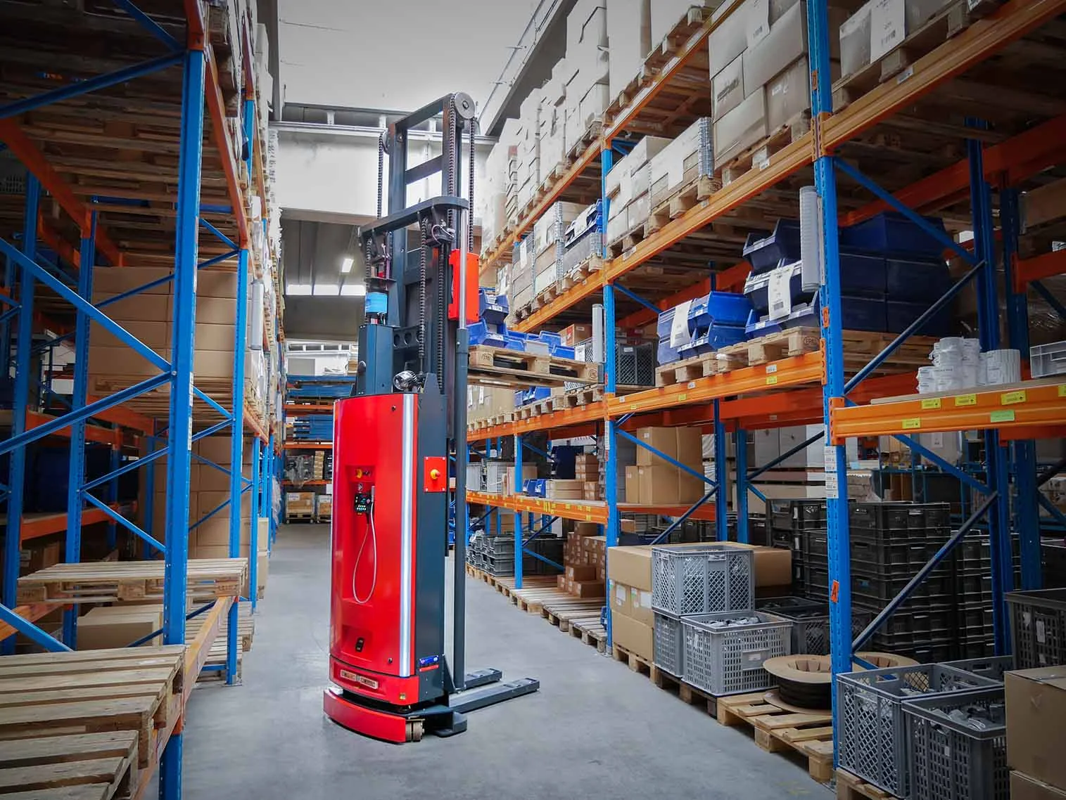 AGV-oplossing voor magazijnautomatisering